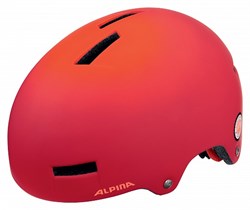 Велошлем (парковый) Alpina 2018 AIRTIME red spot - фото 10655