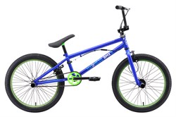 Трюковой велосипед Stark Madness BMX 2, синий/зелёный/голубой - фото 10683
