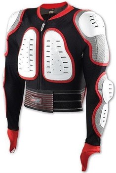 Защитная куртка NIDECKER Predator Safety Jacket White/Red - фото 21238
