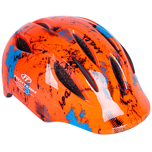 Шлем Tech Team Gravity 300 Оранжевый - фото 26205