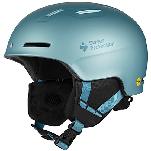 Зимний Шлем Sweet Protection  JUNIOR WINDER MIPS, Glacier Blue Metallic - фото 30560