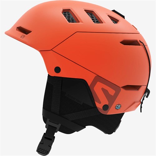 Горнолыжный шлем Salomon HUSK PRO оранжевый - фото 30627
