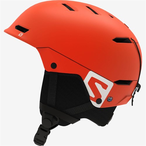 Горнолыжный шлем Salomon HUSK JR оранжевый - фото 30634
