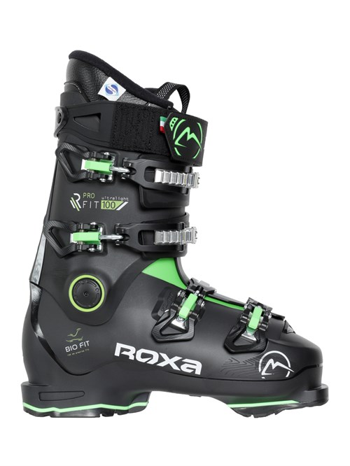Горнолыжные ботинки ROXA	Rfit Pro 100 Rtl Gw	Black/Green - фото 32920