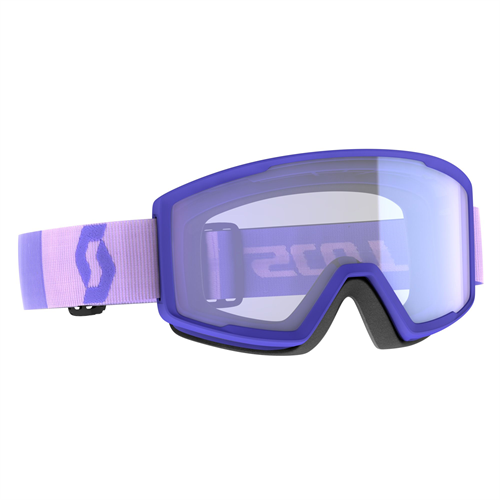 Горнолыжная маска  SCOTT Factor PRO Lavender purple ( линза- illuminator blue chrome ) - фото 33226