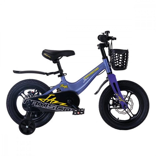 Велосипед Детский Maxiscoo JAZZ Pro 14'' Синий карбон (2024) - фото 33327