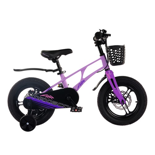 Велосипед Детский Maxiscoo AIR Pro 14" Лавандовый Матовый  (2024) - фото 33629
