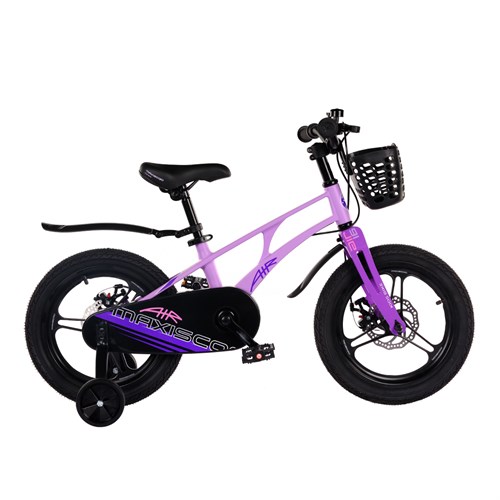 Велосипед детский Maxiscoo AIR Pro 16'' Лавандовый Матовый (2024) - фото 33933