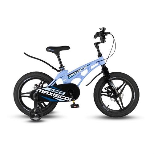 Велосипед детский Maxiscoo COSMIC Deluxe 16'' Небесно-Голубой Матовый (2024) - фото 34013