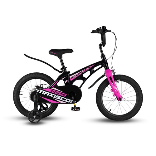Велосипед детский Maxiscoo COSMIC Стандарт 16 Черный Жемчуг '' (2024) - фото 34061