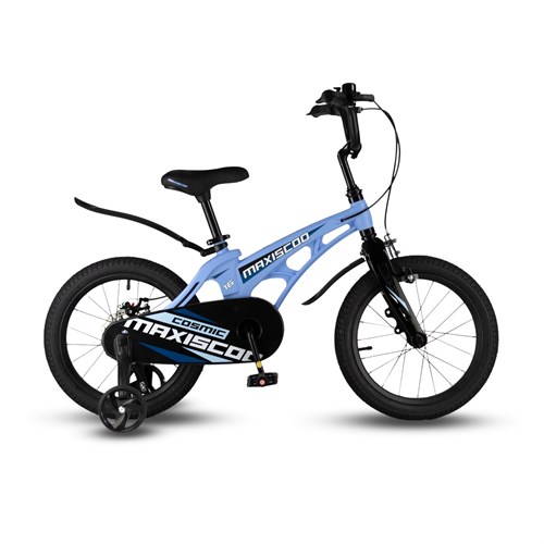 Велосипед детский Maxiscoo COSMIC Стандарт 16 ''Небесно-Голубой Матовый  (2024) - фото 34077