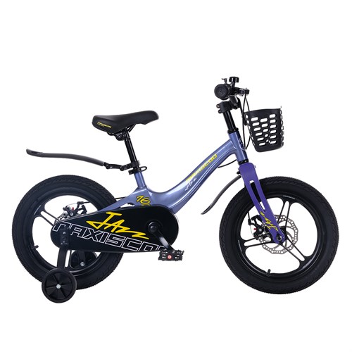Велосипед детский Maxiscoo JAZZ Pro 16'' Синий карбон (2024) - фото 34125