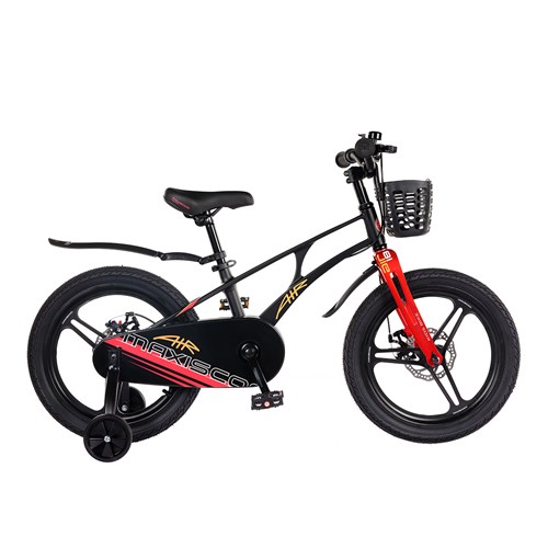 Велосипед детский Maxiscoo AIR Pro 18'' Черный Матовый (2024) - фото 34285