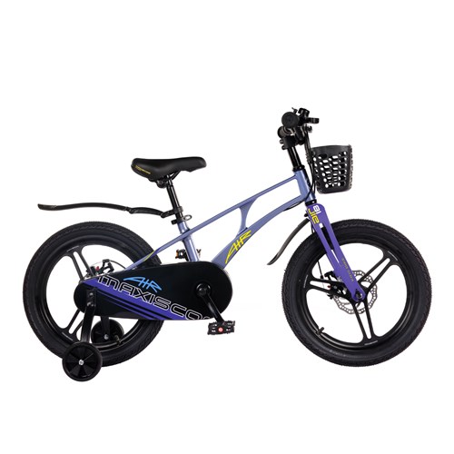 Велосипед детский Maxiscoo AIR Pro 18'' Синий карбон (2024) - фото 34333