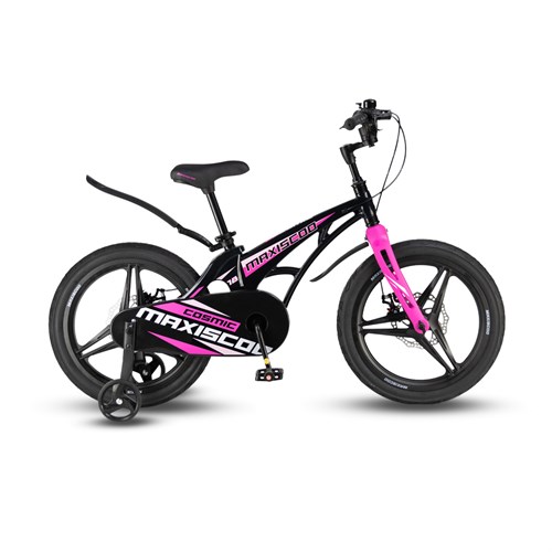 Велосипед детский Maxiscoo COSMIC Deluxe 18'' Черный Жемчуг (2024) - фото 34349