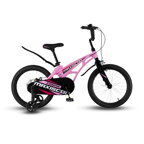 Велосипед детский Maxiscoo COSMIC Стандарт 18'' Розовый Матовый (2024) - фото 34445