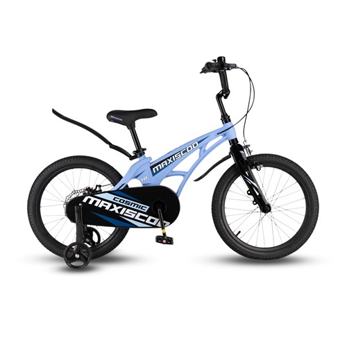 Велосипед детский Maxiscoo COSMIC Стандарт 18'' Небесно-Голубой Матовый (2024) - фото 34461