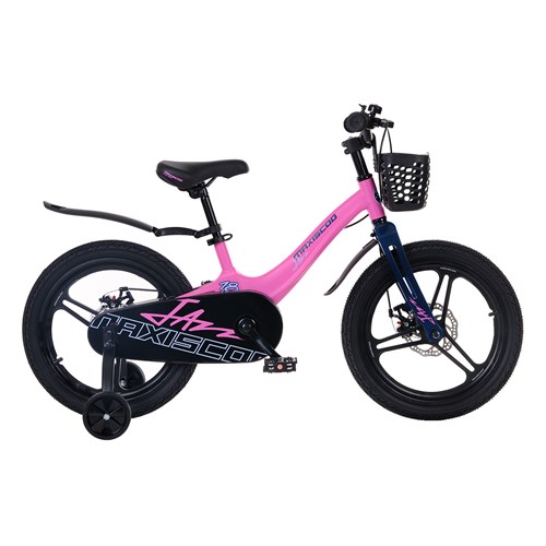 Велосипед детский Maxiscoo  JAZZ Pro 18'' Розовый Матовый (2024) - фото 34525