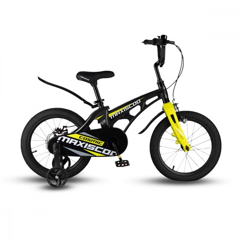Велосипед детский Maxiscoo COSMIC Стандарт 16"Мокрый Антрацит (2024) - фото 34929