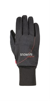 Юниорские перчатки Snowlife Soft Shell JR, black - фото 7605