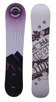 Сноуборд Top Sport Ultimatum purple (white/black) - фото 8266
