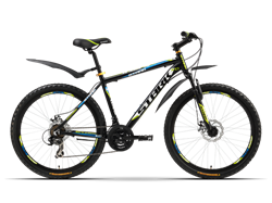 Велосипед Stark Indy HD, черно/синий - фото 8571