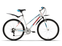 Женский велосипед Stark Luna, white/blue - фото 8871