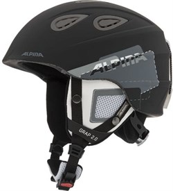 Шлем Alpina GRAP 2.0, black grey matt - фото 9221