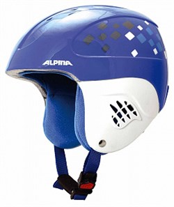 Детский шлем Alpina JUNIOR CARAT, blue diamonds (распродано) - фото 9237