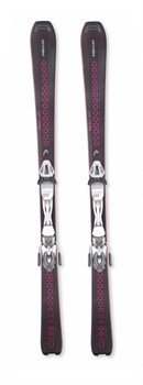Женские горные лыжи Head Absolut Joy SLR pink + крепления Haed JOY 11 SLR WIDE BR.90 white/teal - фото 9423