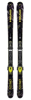 Горные лыжи HEAD Strong INSTINCT Ti AB + PR 11, black/neon yellow - фото 9465
