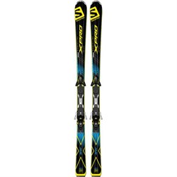 Горные лыжи Salomon M X-PRO SW+M XT12 BLACK/Yellow C90 - фото 9981