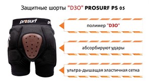 Защитные шорты PROSURF PS05 PROTECTION SHORT