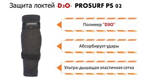 Защита локтей PROSURF PS02 ELBOW PROTECTION