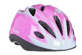 Детский велошлем STG  HB6-5-D розовый