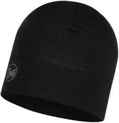 Шапка Buff Merino Migweight Hat Solid Black