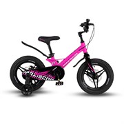 Велосипед детский Maxiscoo SPACE Deluxe Plus 14'' Ультра-розовый Матовый  (2024)