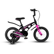 Велосипед детский Maxiscoo COSMIC Стандарт Плюс 14'' Черный Жемчуг  (2024)