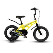 Велосипед детский Maxiscoo COSMIC Стандарт Плюс 14''  Желтый Матовый (2024)