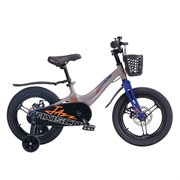 Велосипед детский Maxiscoo JAZZ Pro 16'' Серый Жемчуг (2024)