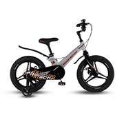 Велосипед детский Maxiscoo SPACE Deluxe 16'' Серый Жемчуг (2024)