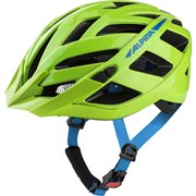 Велошлем ALPINAPanoma 2.0 - Green-Blue Gloss