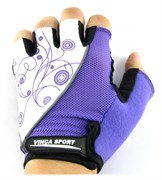 Женские велосипедные перчатки, VG 927 white/violet