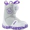 Детские сноубордические ботинки BURTON GROM BOA, WHITE/PURPLE - фото 10114