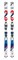 Детские горные лыжи Head Residue SLR2 + SLR 7.5 AC BRAKE 78 [H] (314117+100679), white/red/blue - фото 10355