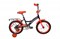 Детский велосипед Bravo Boy 16", чёрный/оранжевый/белый - фото 10697