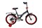 Детский велосипед Bravo Boy 18", чёрный/красный/белый - фото 10700