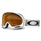 Маска Oakley A FRAME 2.0 POLISHED WHITE/PERSIMMON - фото 9392
