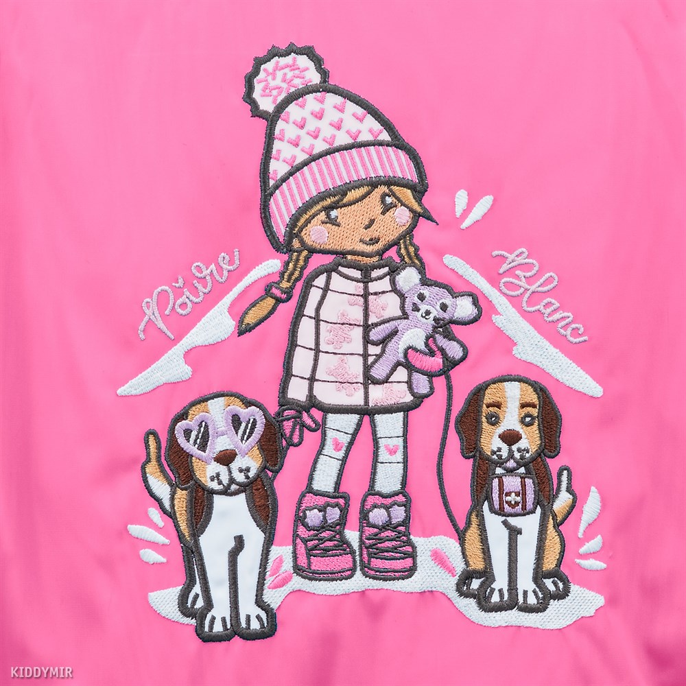 Купить Poivre Blanc Ski Overall Комбинезон для девочки (candy pink) Костюмы/ Комбинезоны в Интернет-магазине BarkovSki.ru