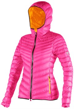 Женская куртка Dainese Caipso Down Jacket Lady Light-Red/Fuchsia-Purple - фото 10522